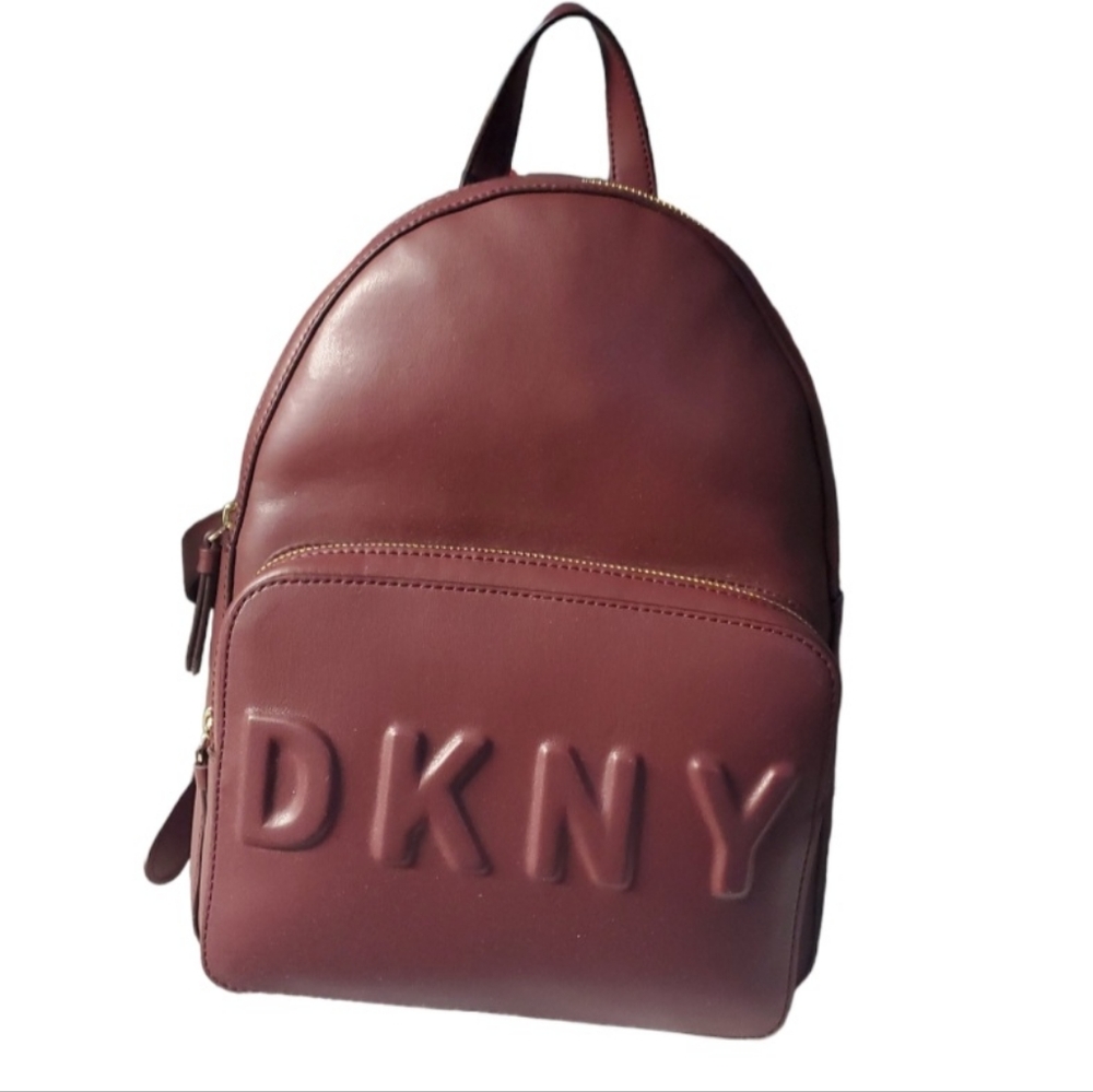 NWT DKNY leather backpack